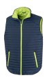 Heren Bodywarmer Gerecycled Result R239X Navy-Lime